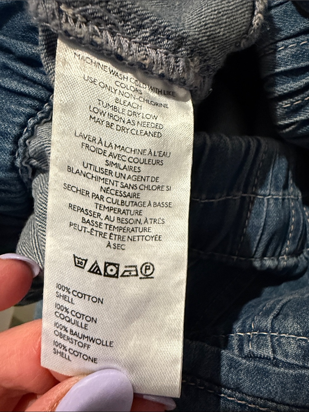 New Free People We The Free Forget Me Knot Pull-On Jeans Size S - Picture 12 of 12